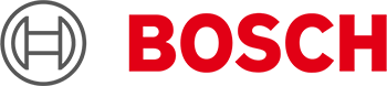The grey and red Bosch logo